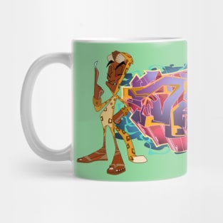 Dedos Graffiti letters 3 Mug